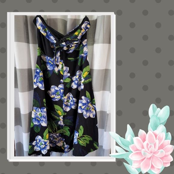 Banana Republic Strapless Flroal Dress - Picture 2 of 5